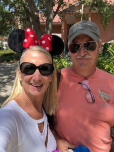 Carolyn and her husband Charlie.
