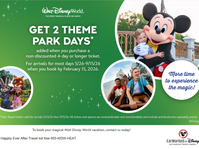 Disney World Summer 2026 Offer: 2 Free Nights + 2 Free Park Days