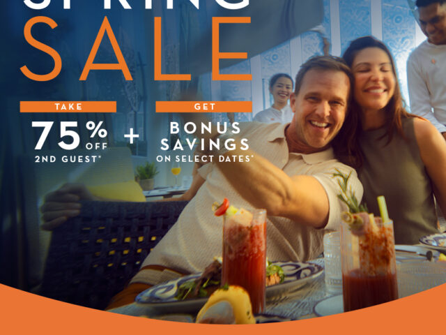 Spring Cruise Sale: Kids Sail Free + Up to 75% Off the Second Guest